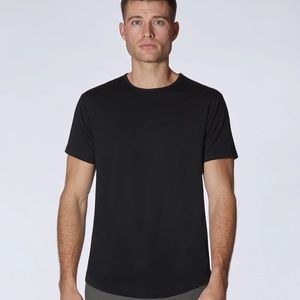 Cuts Clothing Elongated Crew Black M